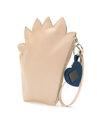 Розовый клатч от Sarah Chofakian