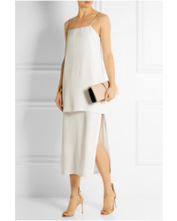 Розовый кожаный клатч от Nina Ricci