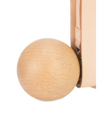 Розовый кожаный клатч от Building Block