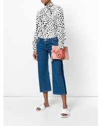 Розовый кожаный клатч от Sophia Webster