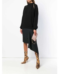 Розовый кожаный клатч от Givenchy