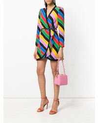 Розовый кожаный клатч от The Volon