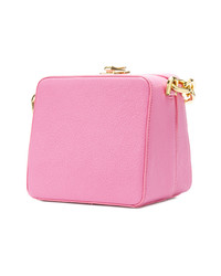 Розовый кожаный клатч от The Volon