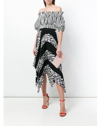 Розовый кожаный клатч от Salvatore Ferragamo