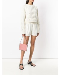 Розовый кожаный клатч от Stella McCartney