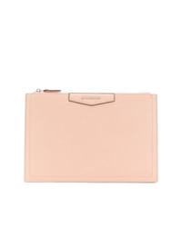 Розовый кожаный клатч от Givenchy