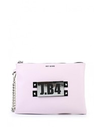 Розовый кожаный клатч от J.B4