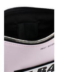 Розовый кожаный клатч от J.B4