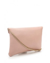 Розовый кожаный клатч от Jennyfer