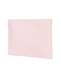 Розовый кожаный клатч от Kenzo