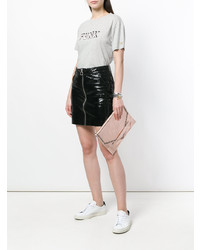 Розовый кожаный клатч от Marc Ellis