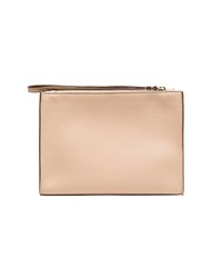 Розовый кожаный клатч от Stella McCartney