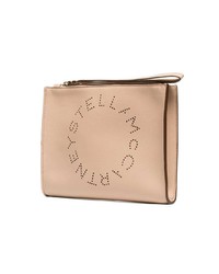 Розовый кожаный клатч от Stella McCartney