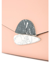 Розовый кожаный клатч от Proenza Schouler