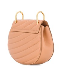 Розовый кожаный клатч от Chloé