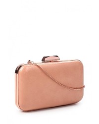 Розовый кожаный клатч от Olga Berg