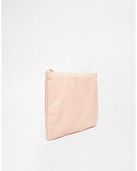 Розовый кожаный клатч от American Apparel