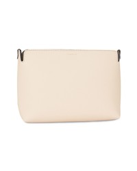 Розовый кожаный клатч от Burberry