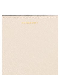 Розовый кожаный клатч от Burberry