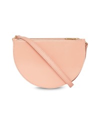 Розовый кожаный клатч от Burberry