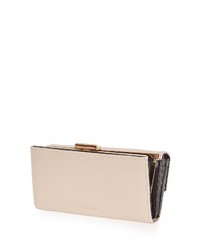 Розовый кожаный клатч от Topshop