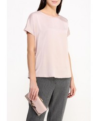 Розовый кожаный клатч от Topshop