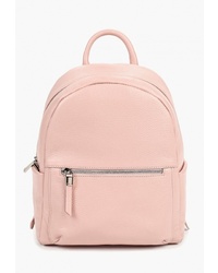 Женский розовый кожаный рюкзак от Afina