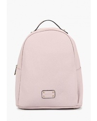 Женский розовый кожаный рюкзак от Baggini