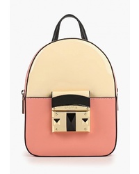 Женский розовый кожаный рюкзак от Cromia