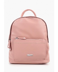 Женский розовый кожаный рюкзак от Fabretti