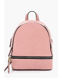 Женский розовый кожаный рюкзак от Fabretti