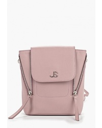 Женский розовый кожаный рюкзак от Jane's Story