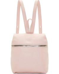 Женский розовый кожаный рюкзак от Kara