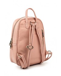Женский розовый кожаный рюкзак от Labbra