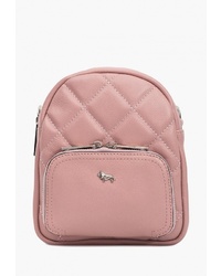 Женский розовый кожаный рюкзак от Labbra