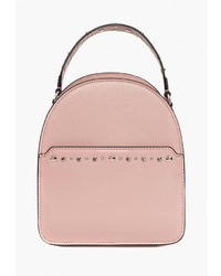 Женский розовый кожаный рюкзак от Labbra