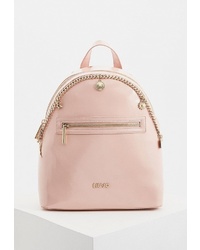 Женский розовый кожаный рюкзак от Liu Jo