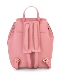 Женский розовый кожаный рюкзак от Mansur Gavriel
