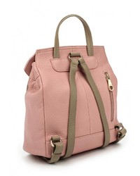 Женский розовый кожаный рюкзак от Palio
