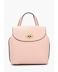 Женский розовый кожаный рюкзак от Zarina