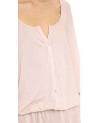 Розовый комбинезон с шортами от Eberjey