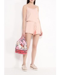 Розовый комбинезон с шортами от Free Minds