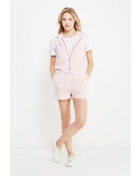 Розовый комбинезон с шортами от Jennyfer