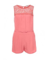 Розовый комбинезон с шортами от Naf Naf