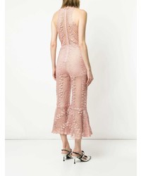 Розовый кружевной комбинезон от Alice McCall