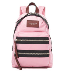 Женский розовый нейлоновый рюкзак от Marc Jacobs