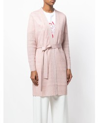 Женский розовый открытый кардиган от M Missoni