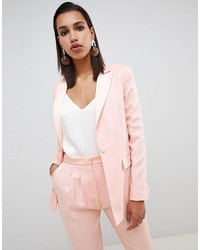 Женский розовый пиджак от ASOS DESIGN
