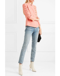 Женский розовый пиджак от PIERRE BALMAIN