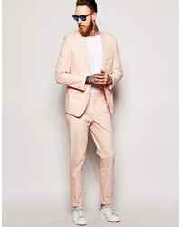 Мужской розовый пиджак от Asos